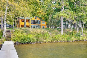 Quiet Lakefront Conover Cabin Near ATV Trails