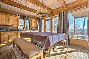 Luxe Blue Ridge Mountain Retreat w/ Sauna + Creek!