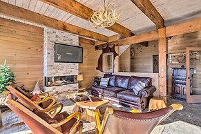 Luxe Blue Ridge Mountain Retreat w/ Sauna + Creek!