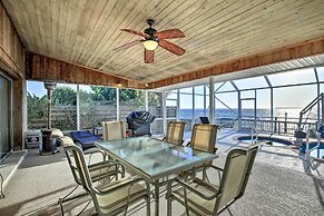 Bayfront Palmetto Retreat With Pool, Spa & Dock!
