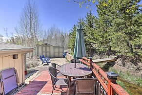 Fireplace, Deck & Mtn Views: Grand Lake Home!