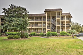 Steps to Beach: Ocean-view Hilton Head Villa!