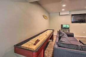 Covered Deck, Grill & Game Room: Gilford House!