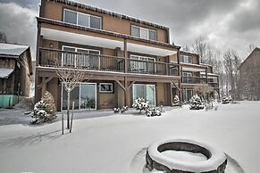 Slopeside Burke Mountain Condo w/ Fireplace!