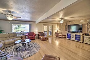 Large Home w/ Games: Walk to Bull Shoal Lake!