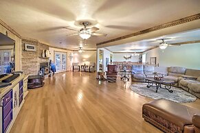 Large Home w/ Games: Walk to Bull Shoal Lake!