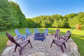 Lodge on 104 Acres w/ Fire Pit in Boyne City