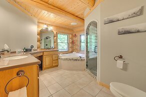 Lodge on 104 Acres w/ Fire Pit in Boyne City