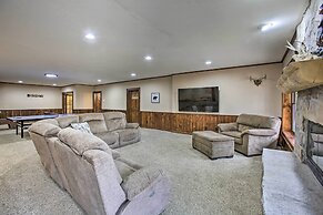 Lodge on 104 Acres w/ Fire Pit in Boyne City