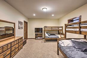 Lodge on 104 Acres w/ Fire Pit in Boyne City