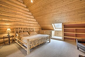 Lodge on 104 Acres w/ Fire Pit in Boyne City