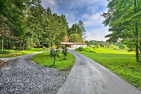 Hayesville Cottage On 20-acre Farm w/ Fish Pond!
