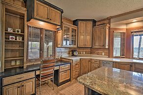 Hot Tub, Grill: Hilltop Log Cabin in Hot Springs!