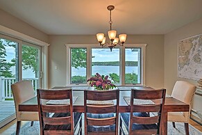 Lovely Waterfront Owls Head Home w/ Own Beach