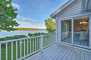 Lovely Waterfront Owls Head Home w/ Own Beach