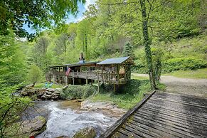 Magical Smoky Mountain Cabin Rental w/ Waterfall!