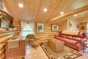 Unique Maine Log Cabin w/ Trout Ponds & Sauna!