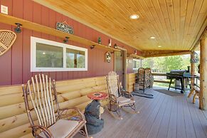 Unique Maine Log Cabin w/ Trout Ponds & Sauna!