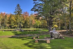 Unique Maine Log Cabin w/ Trout Ponds & Sauna!