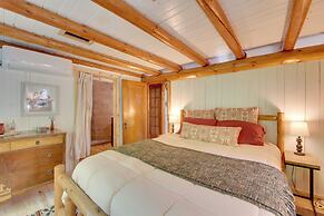 Trout Ponds & Sauna: Unique Log Cabin in Freedom