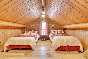 Unique Maine Log Cabin w/ Trout Ponds & Sauna!
