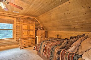Purlear Luxury, Spacious Log Cabin w/ Mtn Views!