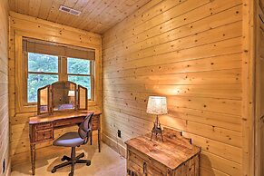 Purlear Luxury, Spacious Log Cabin w/ Mtn Views!