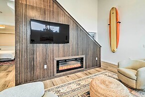 Modern Ocean Shores Getaway With Dock!