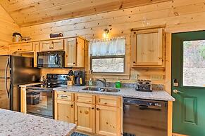 Cozy Mtn Cabin: Spacious Deck & Forest Views!