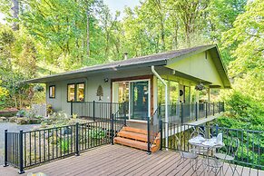 Riverfront Woodland Cabin: Wooded & Forested Views