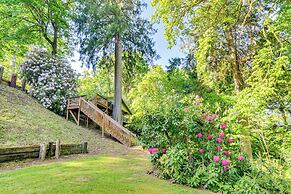 Riverfront Woodland Cabin: Wooded & Forested Views