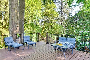 Riverfront Woodland Cabin: Wooded & Forested Views