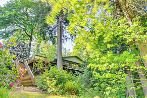 Riverfront Woodland Cabin: Wooded & Forested Views