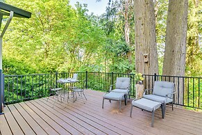 Riverfront Woodland Cabin: Wooded & Forested Views