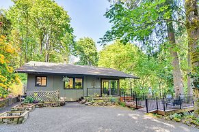 Riverfront Woodland Cabin: Wooded & Forested Views
