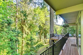 Riverfront Woodland Cabin: Wooded & Forested Views