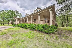Spacious Ruidoso Retreat on 6 Gated Acres!