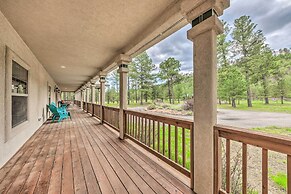 Spacious Ruidoso Retreat on 6 Gated Acres!