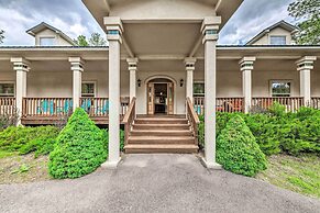 Spacious Ruidoso Retreat on 6 Gated Acres!