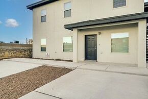 Single-story Apt, 3 Mi to Fort Bliss!