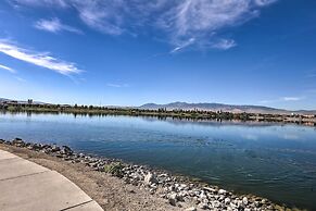 Waterfront Nevada Home w/ Balcony & Private Dock!