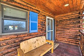 Beachfront Lake Michigan Log Cabin With Sauna!