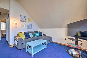 Modern Poconos Gem w/ Fire Pit, Deck & Pool Access