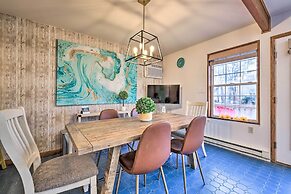 Modern Poconos Gem w/ Fire Pit, Deck & Pool Access