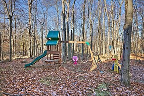 Modern Poconos Gem w/ Fire Pit, Deck & Pool Access