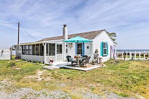 Oceanfront White Stone Cottage w/ Private Beach!