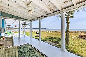 Oceanfront White Stone Cottage w/ Private Beach!