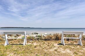 Oceanfront White Stone Cottage w/ Private Beach!