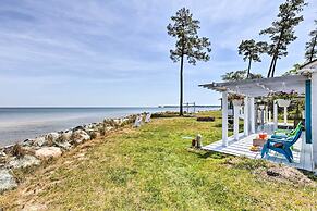 Oceanfront White Stone Cottage w/ Private Beach!