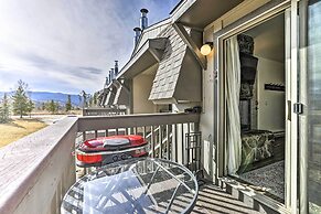 Condo w/ Balcony & Views - Steps to Ski Shuttle!
